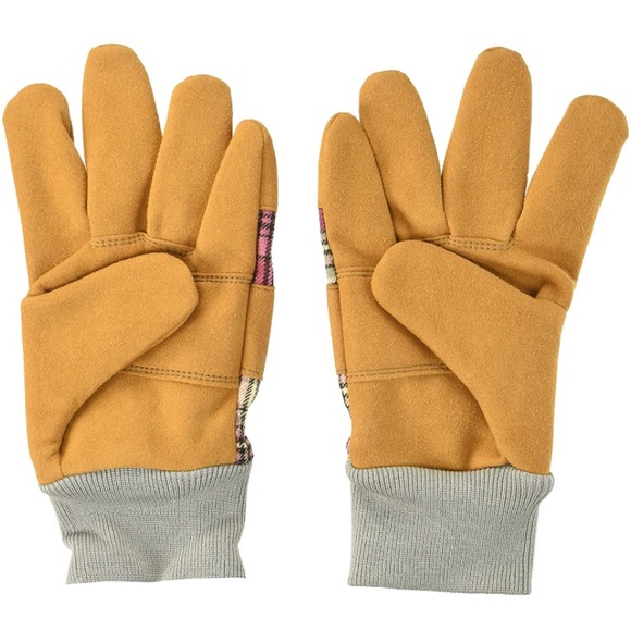 NWT Carhartt Women's Suede Work-Knit Gloves - Picture 3 of 3